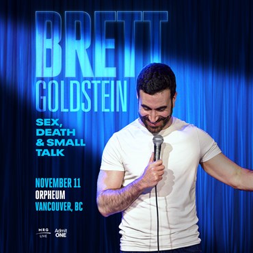 Brett Goldstein: Sex, Death & Small Talk Graphic